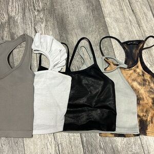 Set of 5 tank tops will split!